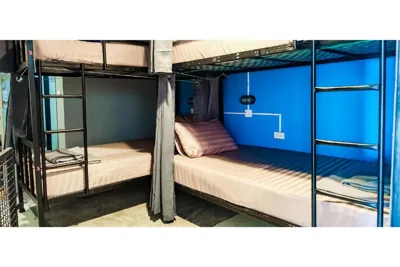 Bed in 4-Bed Mixed Dormitory Room — Kohmunity Hostel